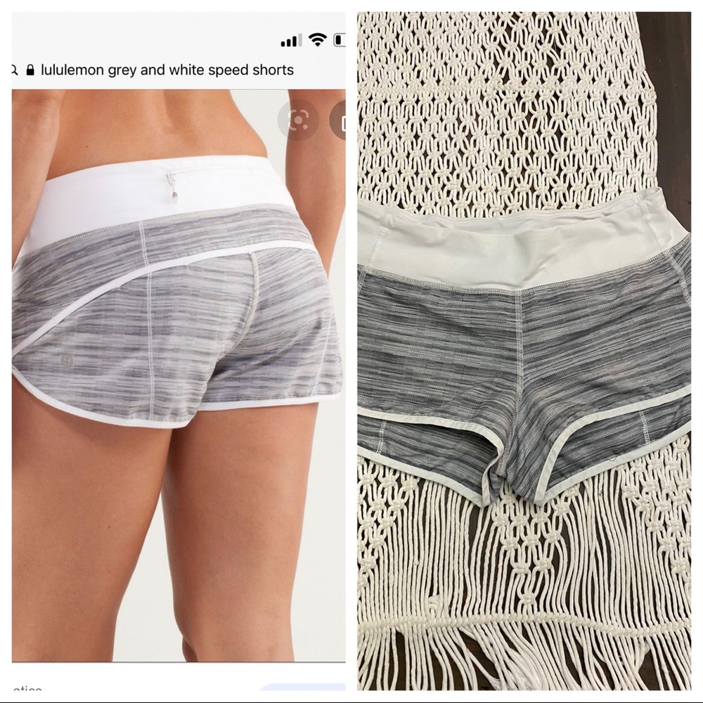 Lululemon Speed Up shorts